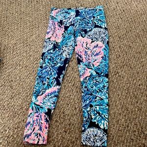 Lilly Pulitzer leggings, size youth large
